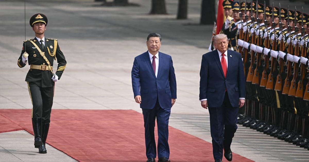 Trump and Xi meet for high-stakes talks in Beijing