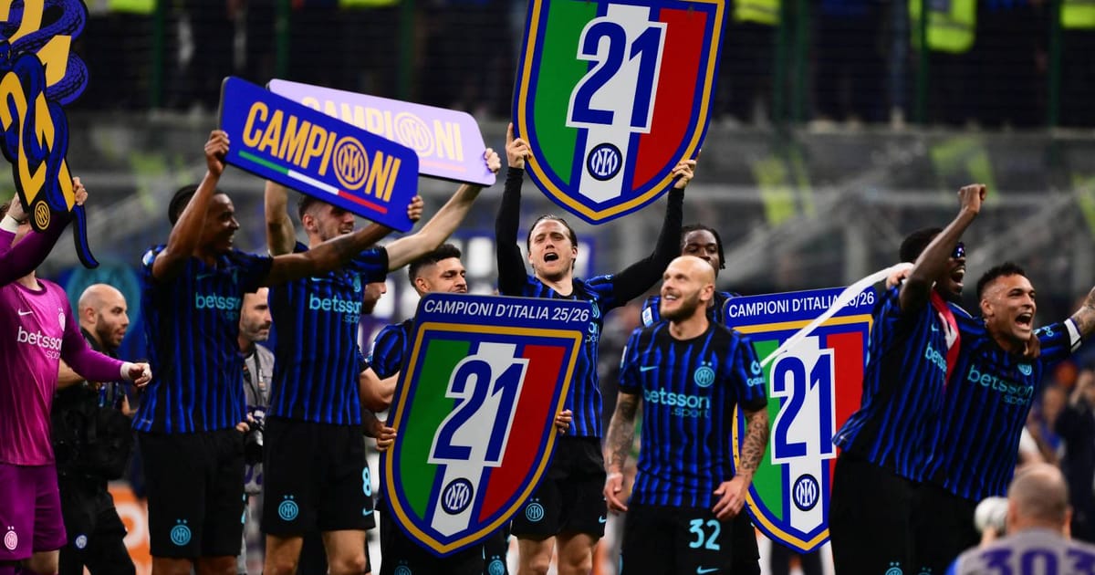 Inter Milan clinch Serie A title with 2-0 victory over Parma