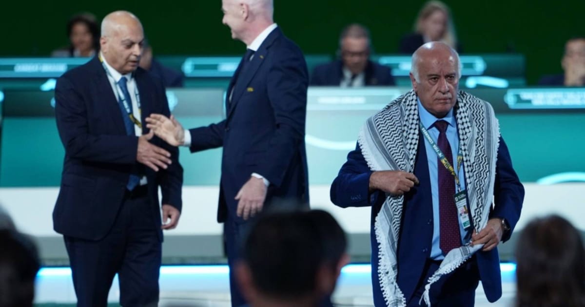 Palestinian FA chief hits out at Israeli counterpart at Fifa Congress