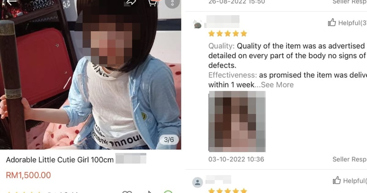 sex doll laws malaysia Act against buyers of child-like sex dolls too, Hannah tells cops