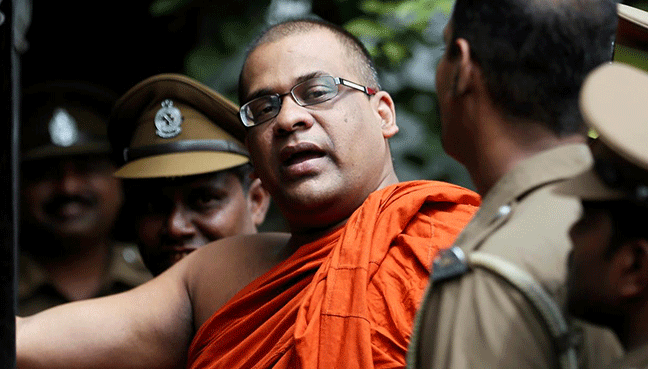 Buddhist monk in Sri Lanka gets six years’ jail in contempt case