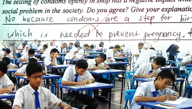 condom,-education-ministry,-pt3-trial-exam,-form-3-students,-school,-social-media,-science-subject,-condom-sales