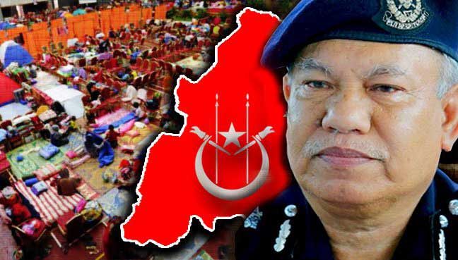 kelantan-police-flood