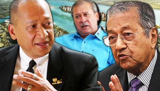 nazri-mahathir