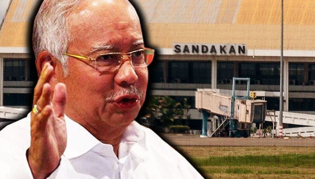 najib_sandakan_airport_600