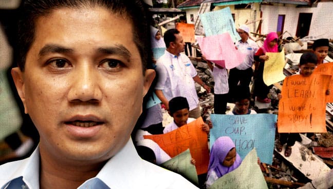 azmin-ali_sekolah_Rohingya_600
