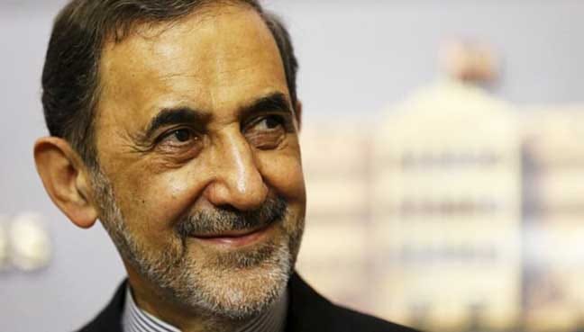 Ali Akbar Velayati smiles as he listens to questions from the media during a news conference in Beirut. Photo: Reuters.