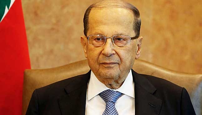 Lebanese President Michel Aoun has stressed that his country would use diplomacy to counter Israel over an offshore energy block.