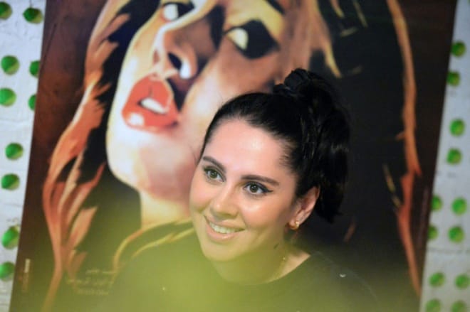Yasmin Raeis is the lead actress in the film "Balash Tebosni". (AFP pic)