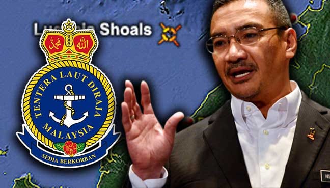 No Chinese boats near shoals in South China Sea