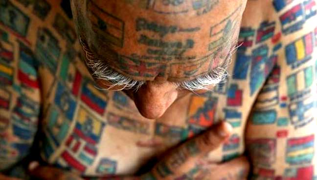 For world records, Indian man removes teeth and gets over 500 tattoos