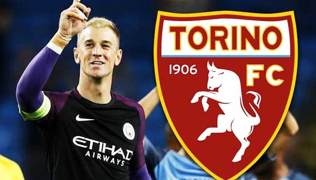 Man City: Joe Hart completes loan move to Torino