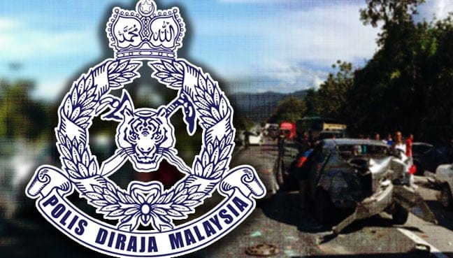 4 cedera kemalangan 16 kenderaan di Tapah