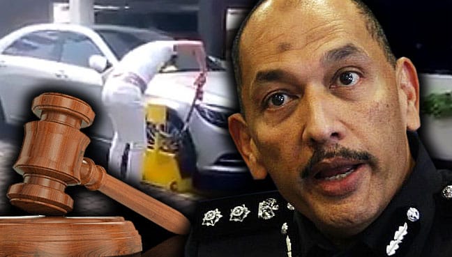 ‘Datuk Seri’ filmed attacking a guard released on police bail