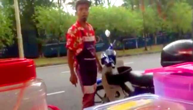 Trader hurls obscenities, threats of rape at woman