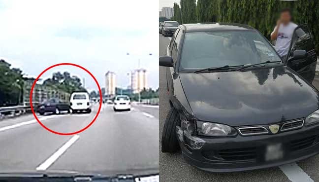 Video of crash involving Wira, van caught on video