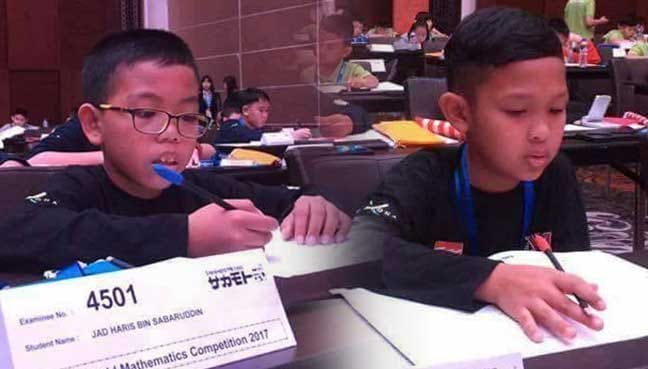 Pelajar tahfiz menang pingat emas Pertandingan Matematik Dunia