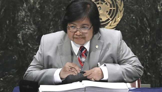 Indonesia’s Siti Nurbaya wants permanent ban on licenses to use forest land