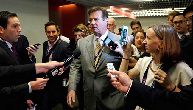 FBI raided former Trump campaign manager’s home in Russia probe