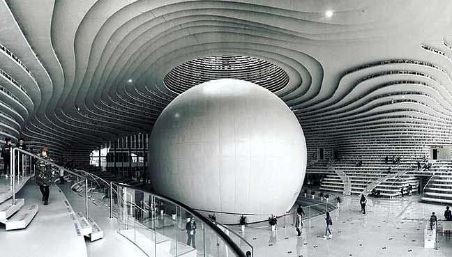 China’s futuristic library: More fiction than books