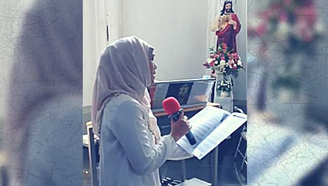 Muslim woman sings Ave Maria at friend’s church funeral