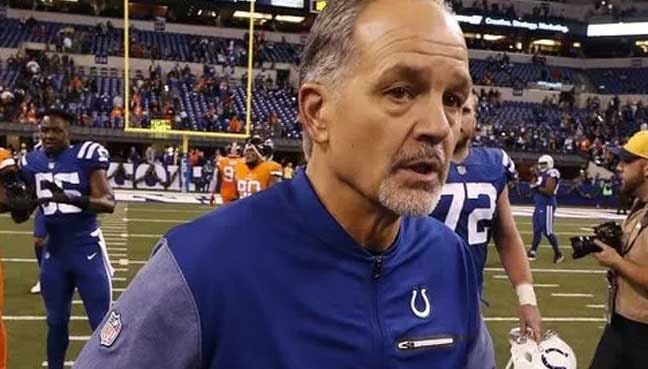 Pagano fired by Colts after six seasons in Indianapolis