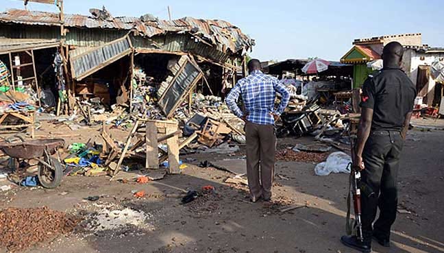 Suicide blasts kill 19 in northeast Nigeria