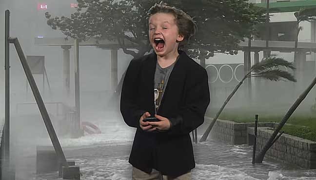 Kanak-kanak tadika baca berita cuaca jadi sensasi YouTube