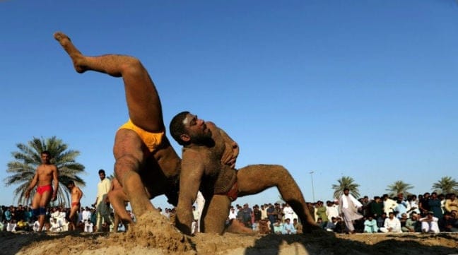 For Pakistani dockworkers in Dubai, kushti is a way of life