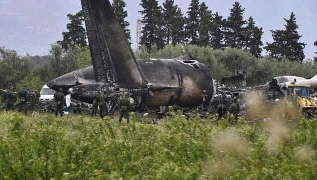 257 dead as military plane crashes in Algeria’s worst air disaster