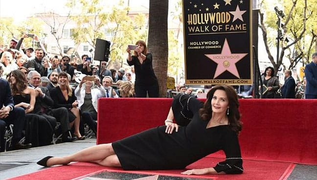 Hollywood honors Lynda Carter, who played Wonder Woman in 1970s