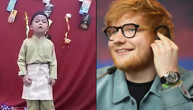 Kanak-kanak ini viral kerana lagu ‘Perfect’, Ed Sheeran