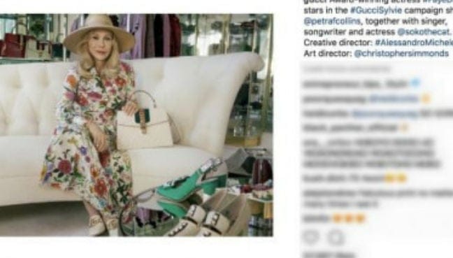 Gucci unveils new campaign starring Faye Dunaway and SoKo