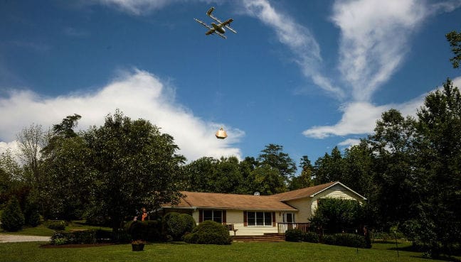 Toddler’s milestone popsicle-by-air drone delivery
