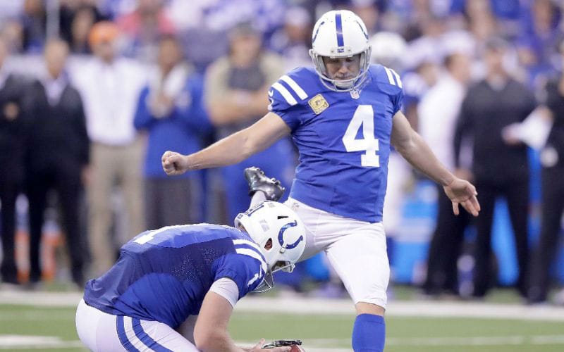 Colts’ Vinatieri sets all-time field goal record