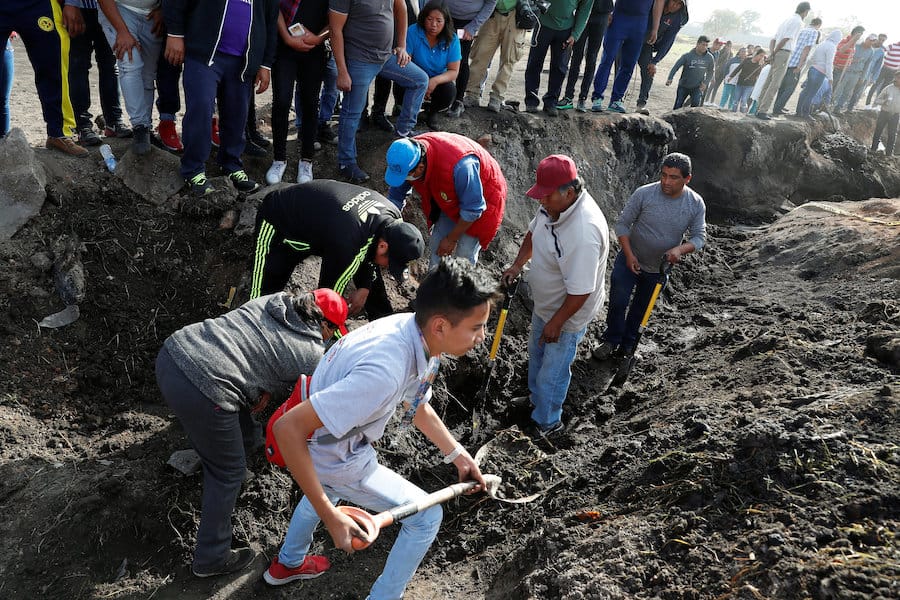 Mexico vows to punish fuel thieves as death toll rises to 85