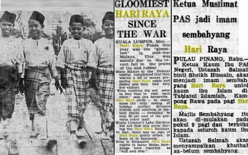 Bagaimana Malaysia sambut raya dulu-dulu
