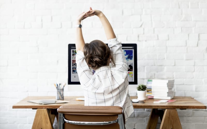 5 desk workouts to keep fit and productive
