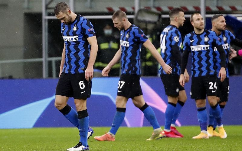 Inter Milan suffer third successive group stage elimination