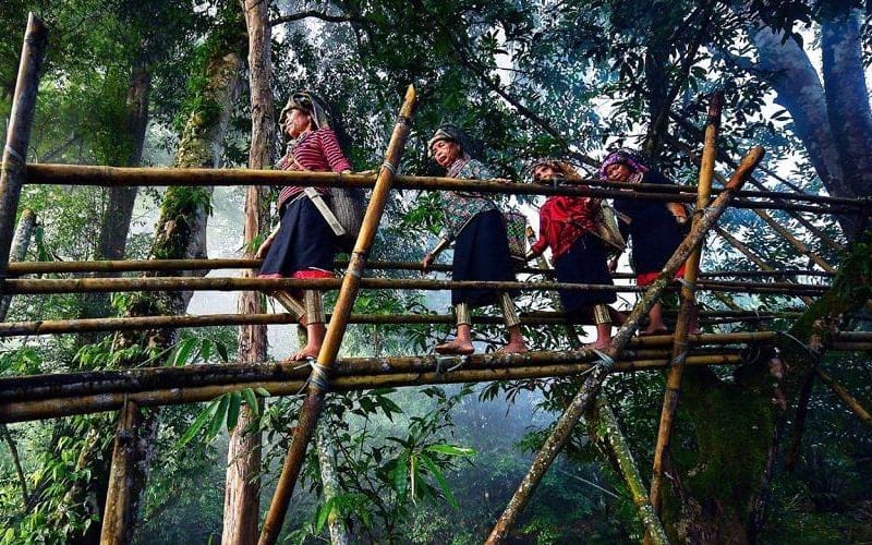 Kenangan manis di rumah panjang, buat keluarga dari Belanda