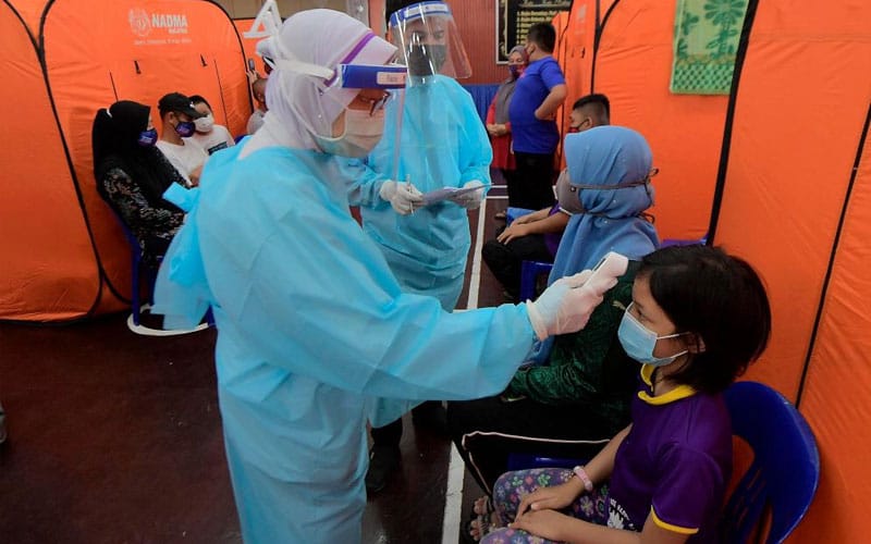 First Covid cluster detected at flood shelter in Bentong