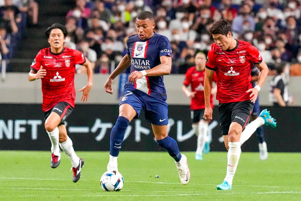 Mbappe scores as PSG cruise past Urawa in Japan