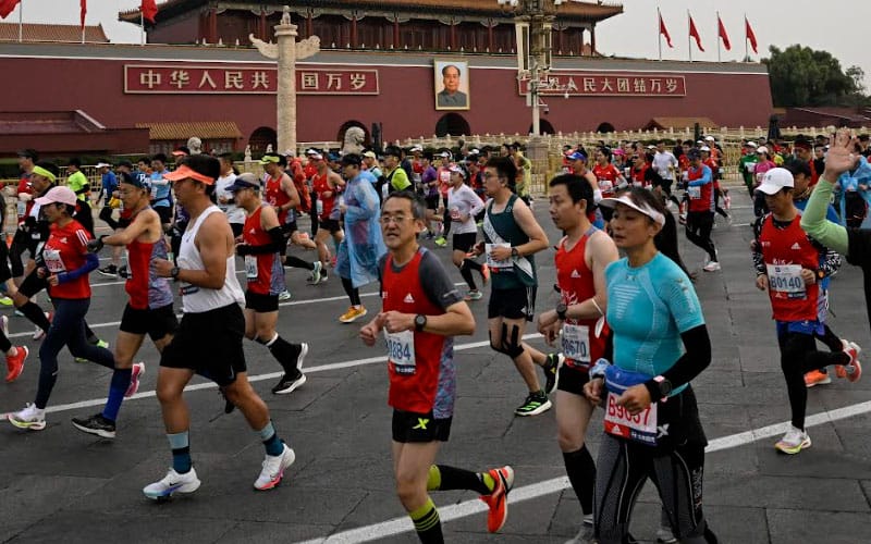 Beijing Marathon returns after 2 years