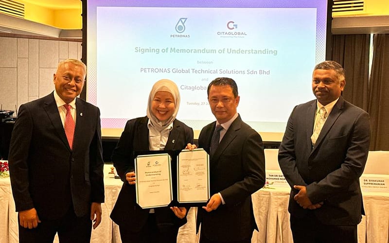 Citaglobal to work with Petronas on RE technologies, applications