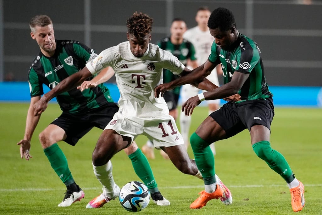 Bayern cruise past Preussen Muenster 4-0