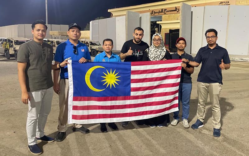 Wisma Putra confirms evacuation of Malaysian, husband from Gaza