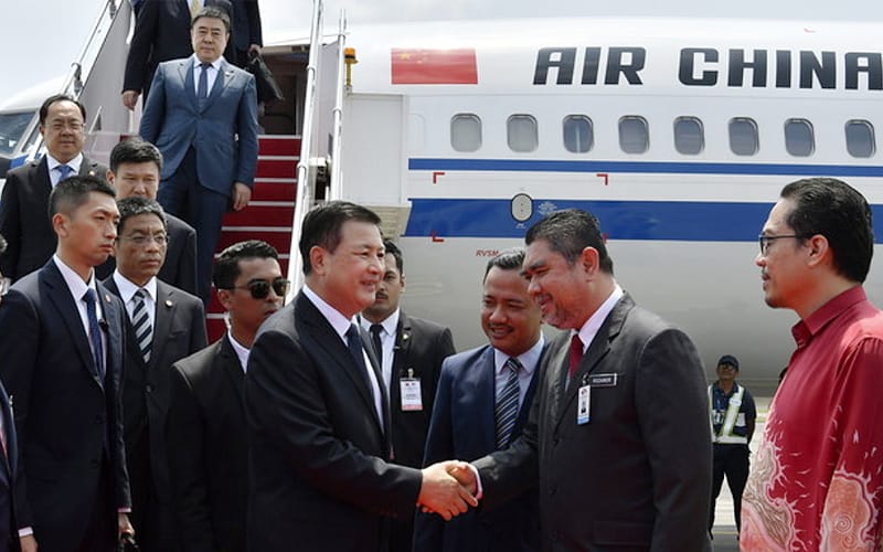 China’s public security minister arrives for 3-day visit