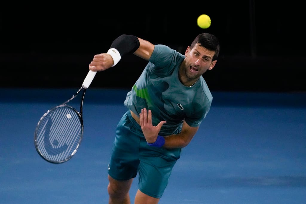 Djokovic dismisses wrist injury concerns ahead of Australian Open