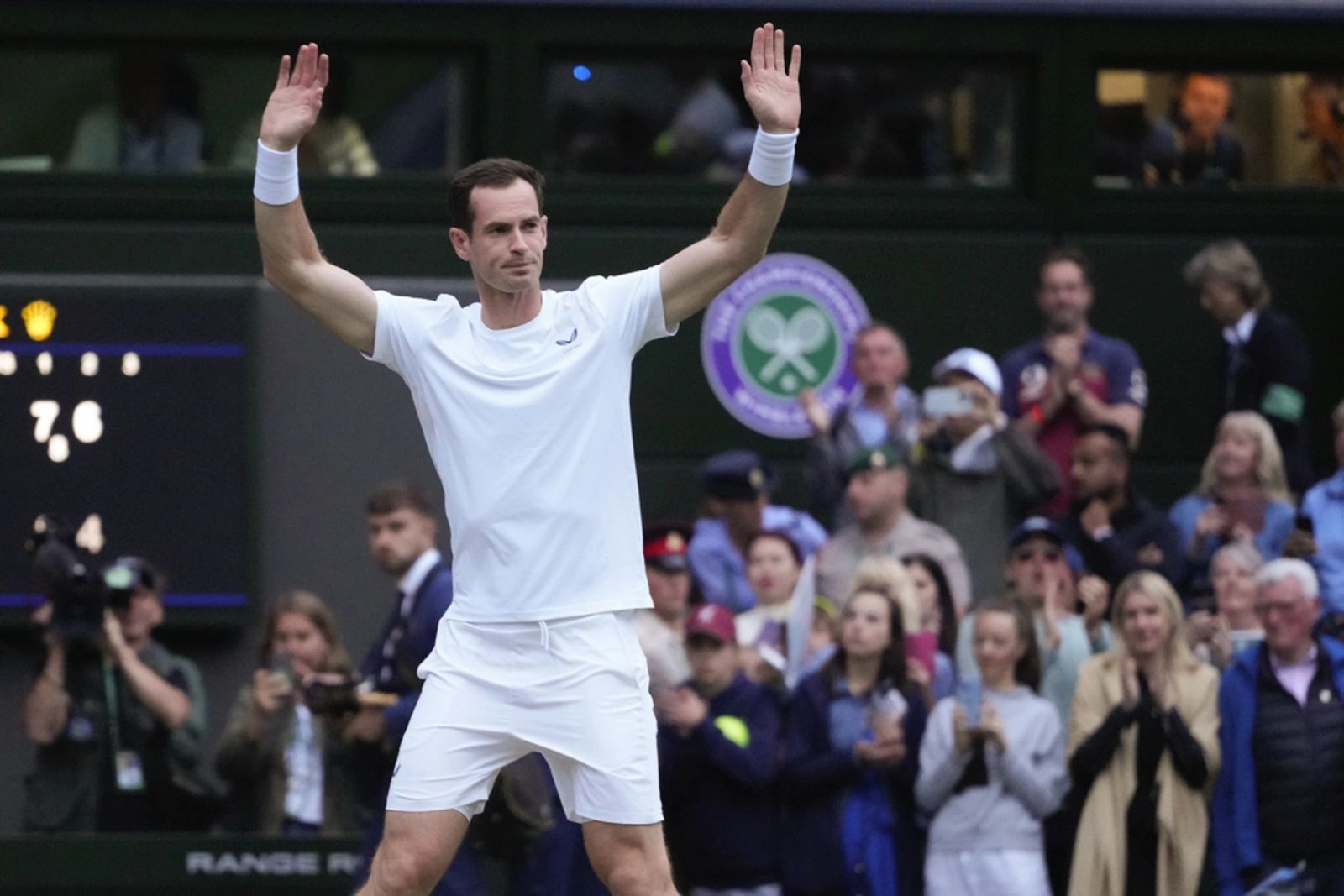 Murray’s Wimbledon career over as Raducanu pulls out of mixed doubles