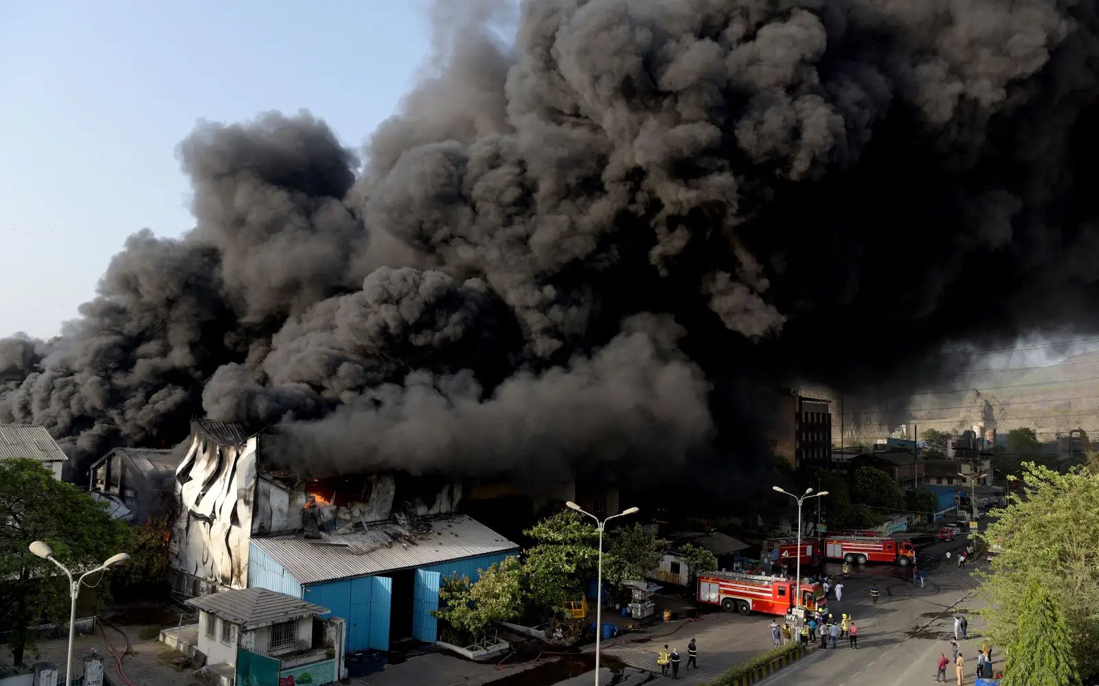India chemical factory blast kills at least 12